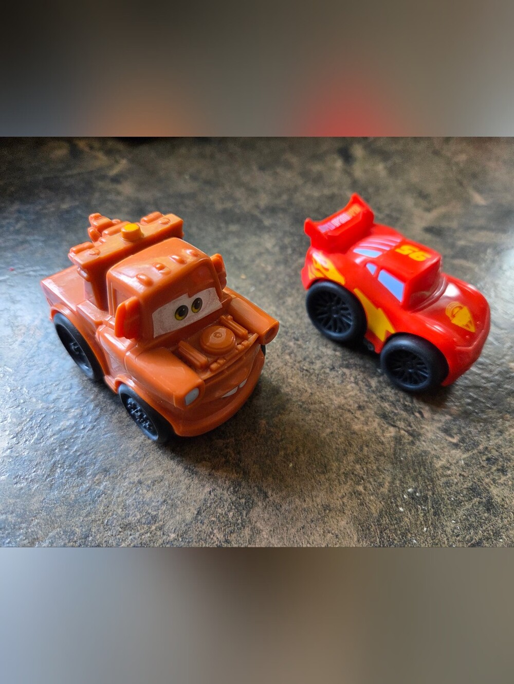 Little People Disney Lightning McQueen & Mater Wheelie Cars